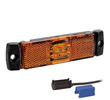 Tralert LED markeringslicht amber | 12-24v | 0,75mm². connector | M10MV-110A