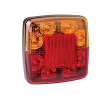 Tralert LED compact achterlicht zonder kentekenverlichting | 12v | 30cm. kabel | 98BAR
