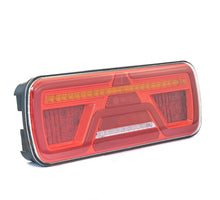 Tralert LED neon achterlicht links | 12-24v | 7-PIN met 4x SuperSeal | VC-2001B7SS