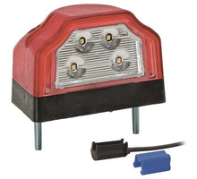 LED kentekenverlichting | 12-36v | met 0.75mm.2 connector | M10KV-110R
