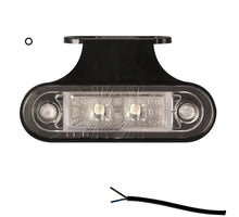 Tralert LED markeringslicht wit | 12-24v | 50cm. kabel | M10MV-400W