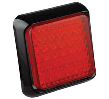 Tralert LED remlicht, achterlicht met zwarte rand | 12-24v | 40cm. kabel | 100RME