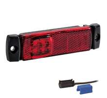 Tralert LED markeringslicht rood | 12-24v | 0,75mm². connector | M10MV-193R