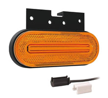 Tralert LED markeringslicht amber | 12-24v | 1,5mm². connector. | M10MV-770A