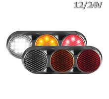 Tralert LED Combi lamp | 12-24v | 30cm. kabel | kleur + zwart | 82BWARM