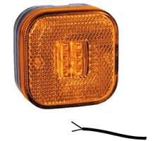 Tralert LED markeringslicht amber | 12-24v | 50cm. kabel | M10MV-900A