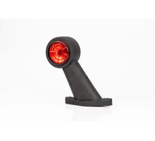 Tralert Rechts | LED breedtelamp | schuine steel | 12-36v | 1,5mm². connector | M10BV-522RW