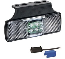 Tralert LED markeringslicht wit | 12-24v | 0,75mm². connector | M10MV-160W