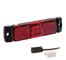Tralert LED markeringslicht rood | 12-24v | 1,5mm². connector | M10MV-120R