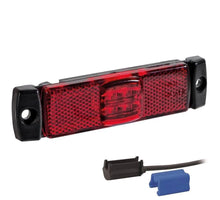 Tralert LED markeringslicht rood | 12-24v | 0,75mm². connector | M10MV-110R