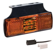 Tralert LED markeringslicht amber | 12-24v | 1,5mm². connector | M10MV-170A