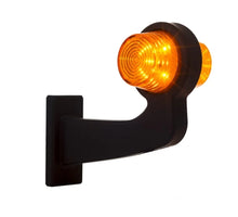Tralert LED pendellamp amber | haakse steel | heldere lens | 12-24v | MB-1013A